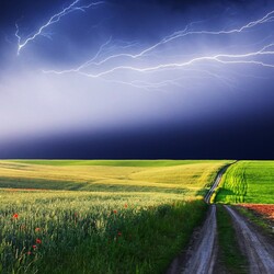 Пазл: Молнии 