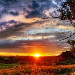 Пазл: Закат   