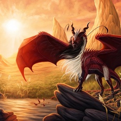 Пазл: Дракон  