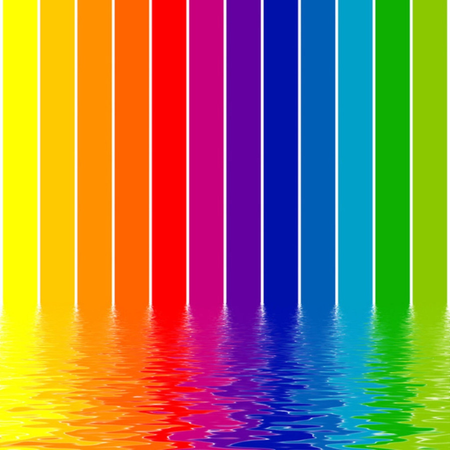 Все цвета радуги по порядку фото