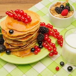 Пазл: Оладьи
