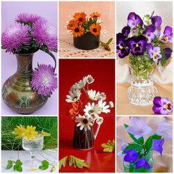 Пазл: Мини букетики