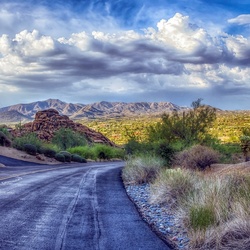 Пазл: Дорога в горы   