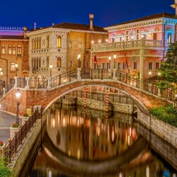 Пазл: Тихая ночь в Венеции