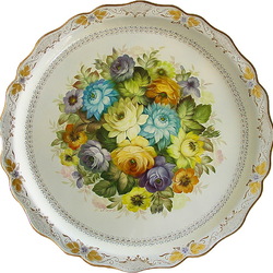 Пазл: Жостовский поднос