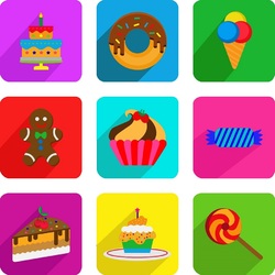 Пазл: Сладости