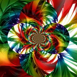 Пазл: Фрактальный плюмаж