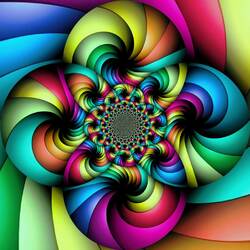 Пазл: Фрактальные узелки