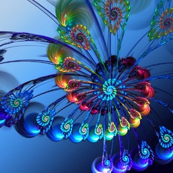 Пазл: Перо жар-птицы