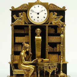 Пазл: Каминные часы