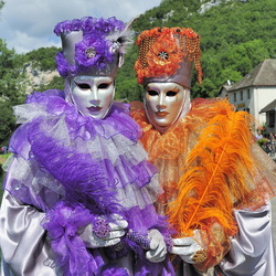 Пазл: Карнавальные маски