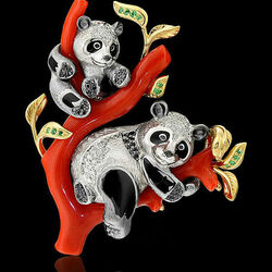 Пазл: Панды