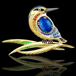 Пазл: Зимородок