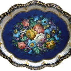 Пазл: Жостовский поднос