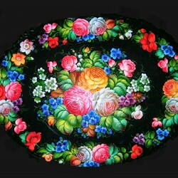 Пазл: Жостовский поднос