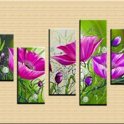 Пазл: Цветочное панно