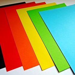 Пазл: Цветная бумага