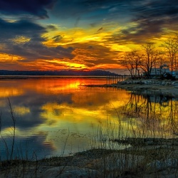 Пазл: Закат  