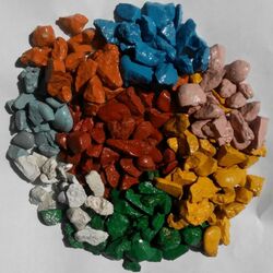 Пазл: Цветной щебень