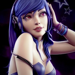 Пазл: Меломанка