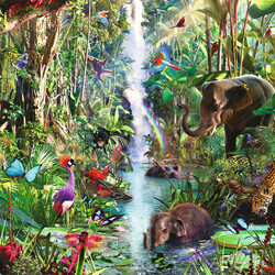 Пазл: Джунгли 