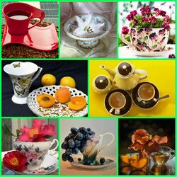 Пазл: Вариации с чашками