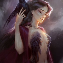 Пазл: Ворон