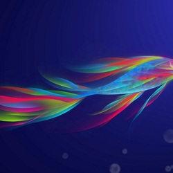 Пазл: Радужная рыбка