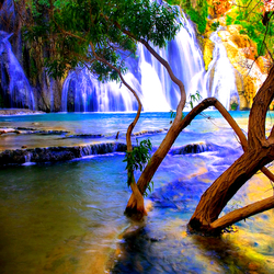 Пазл: Водопад 