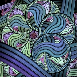 Пазл: Зимний фрактал