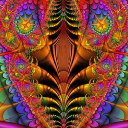 Пазл: Осенний фрактал