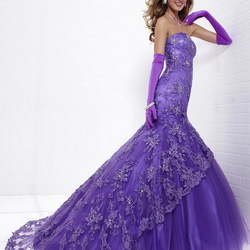 Пазл: Дизайнерское платье Tiffany Designs