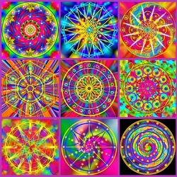 Пазл: Мандалы