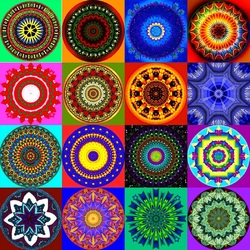 Пазл: Мандалы