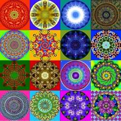 Пазл: Мандалы