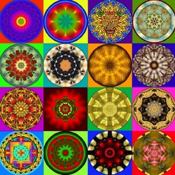 Пазл: Мандалы