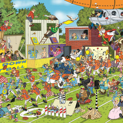 Пазл: Сумасшествие на стадионе