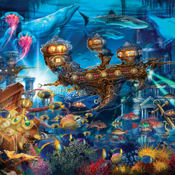 Пазл: Атлантический экспресс