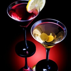 Пазл: Цветные напитки