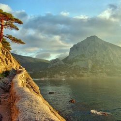 Пазл: Рассвет у берега