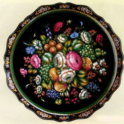 Пазл: Жостовский поднос