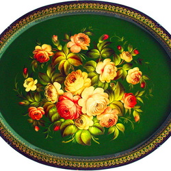 Пазл: Жостовский поднос
