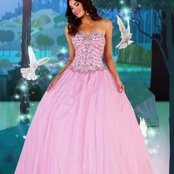 Пазл: Дизайнерское платье 