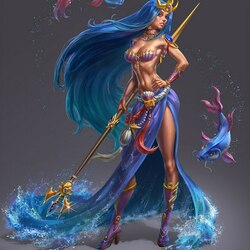 Пазл: Морская повелительница