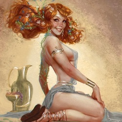 Пазл: Кокетка