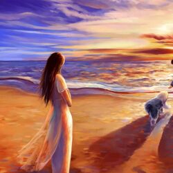 Пазл: На берегу