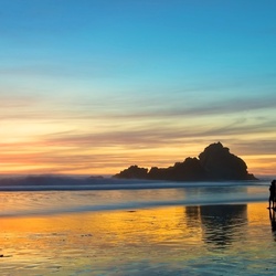 Пазл: Влюбленные на берегу