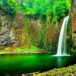 Пазл: Водопад        