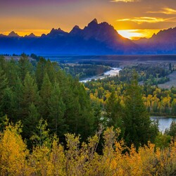 Пазл: На закате 