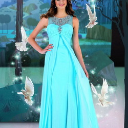 Пазл: Дизайнерское платье 